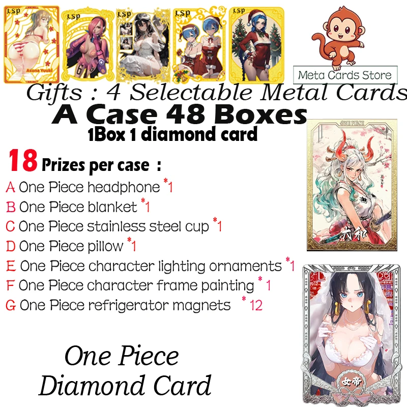 

Новейшая цельная алмазная карта, коллекционные карты для хобби, редкая карта Nami Yamato Doujin Booster Box, детские игрушки, подарки