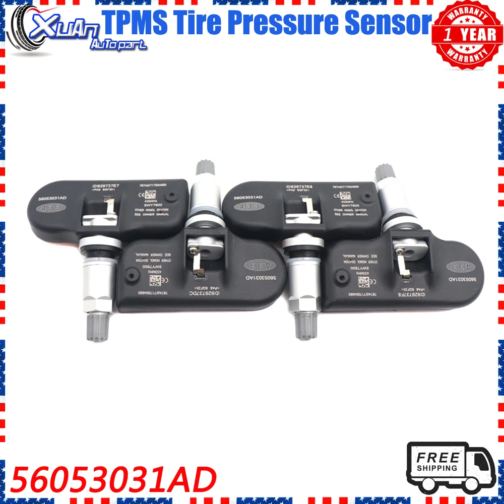 

Датчик давления в шинах XUAN TPMS 56053031 AD для Dodge Charger Grand Caravan Journey Chrysler 200 300 Sebring Town Country 08-12