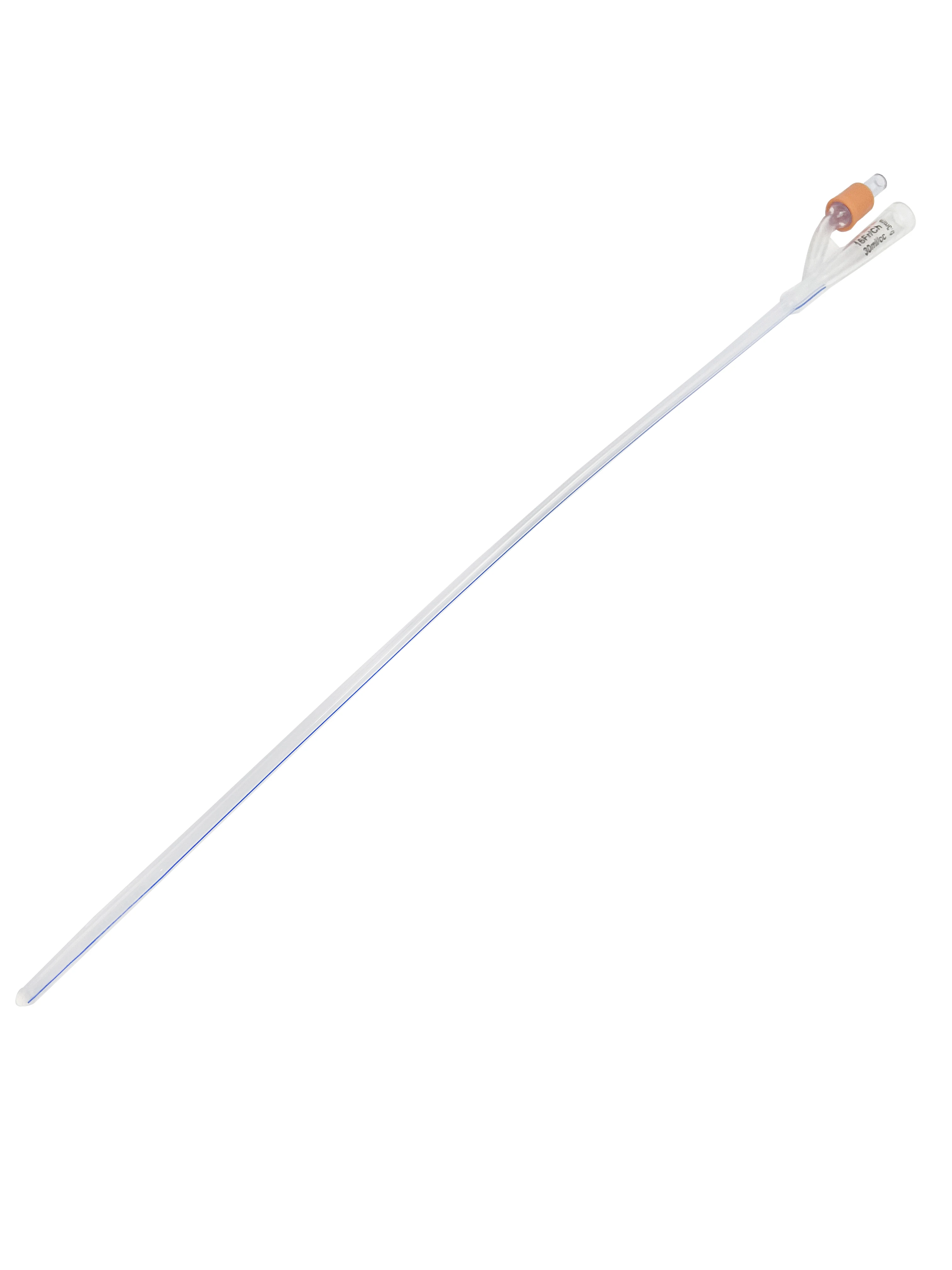 Silicone Catheter EOS Disinfecting Type 6Fr 16Fr 28Fr For Bedridden Patients Hospital Disposable Sterile Double Cavity