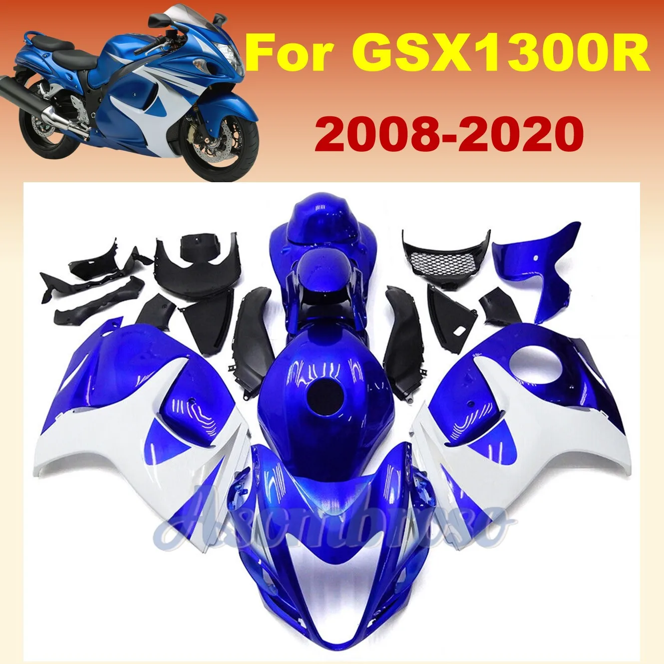 Fairings kit for GSX1300R 2008-2020 Hayabusa gen2 09 10 11 12 13 14 15 16 17 18 19 GSXR1300 High Quality Injection Molding Body