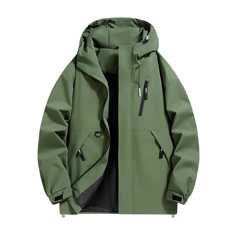 

Spring Men's 3 in 1 Waterproof Jacket Detachable Fleece Liner Outdoor Hiking Skiing Warm Winter Parka Coat jacket mens jacket