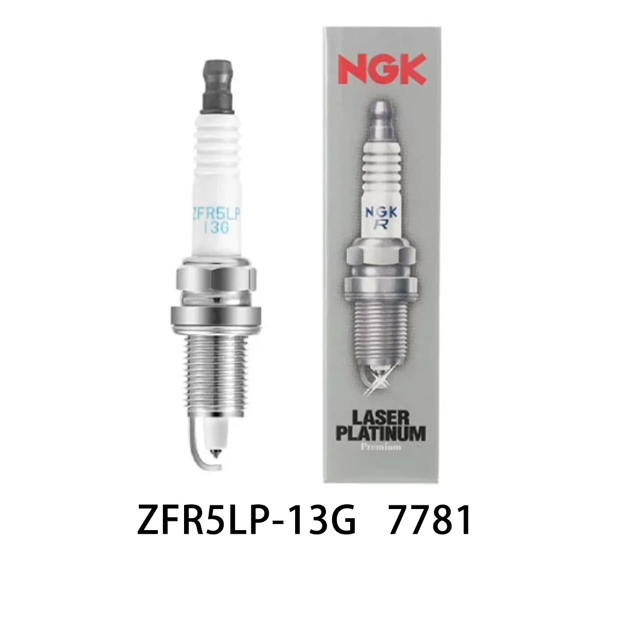 NGK Single Platinum Spark Plug ZFR5LP-13G 7781 Uses For Chrysler 300C 3.5L V6 Car Auto Engine