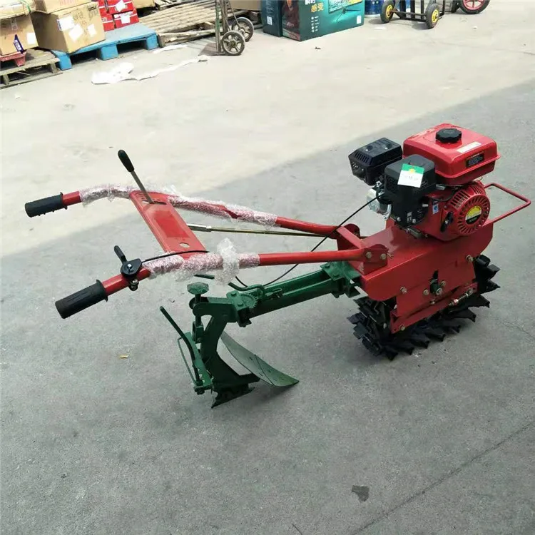 Multifunctional red diesel cultivator New household agricultural machinery Motorcycle cultivator motor with engine