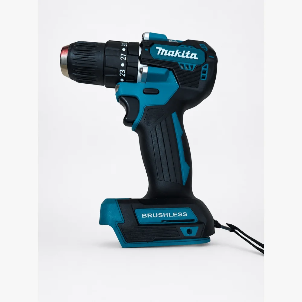 Makita DDF487 18V LXT Lithium-Ion Sub-Compact Brushless Cordless 10mm Chuck 2 Variable Speed Hammer Driver-Drill, Tool Only