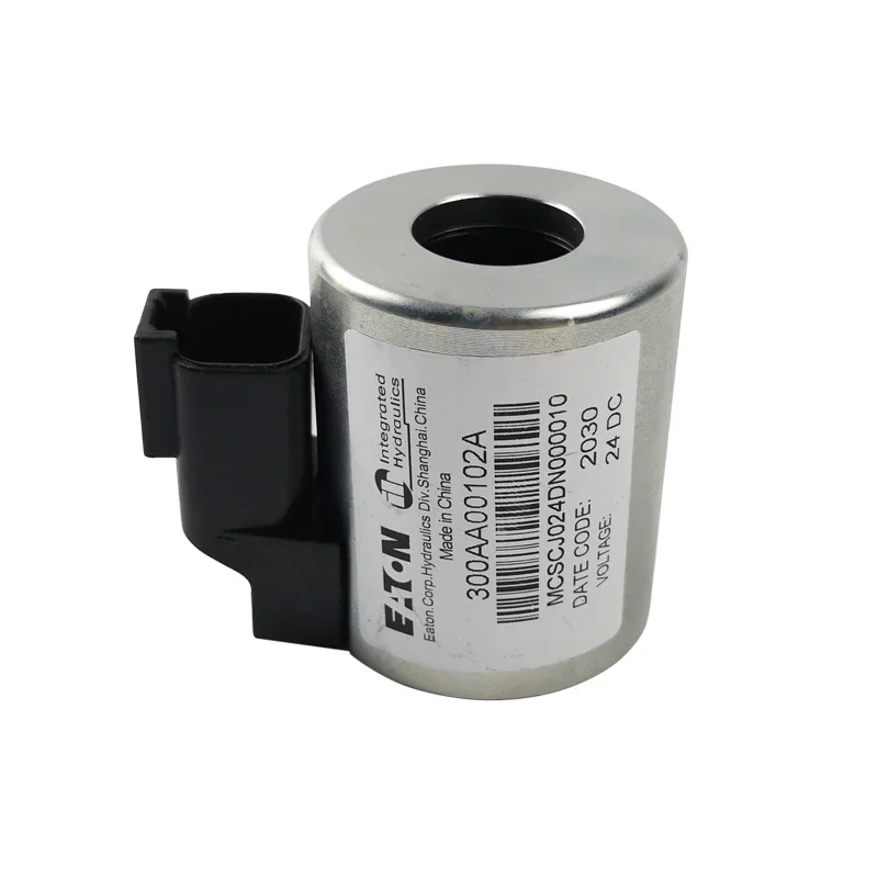 Pump truck air-cooled rotary  valve coil crane stacker crane Eaton original threaded plug-in valve solenoid