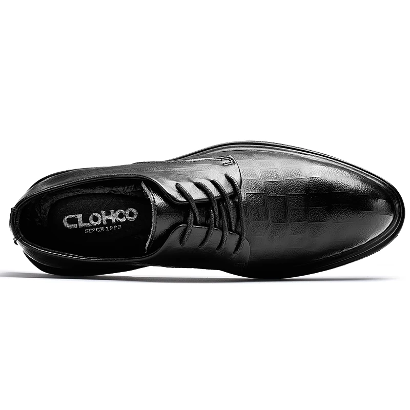 Zapatos antideslizantes clásicos para hombre, calzado Formal de negocios con cordones, Color sólido, a la moda, gran oferta, Primavera, 2024