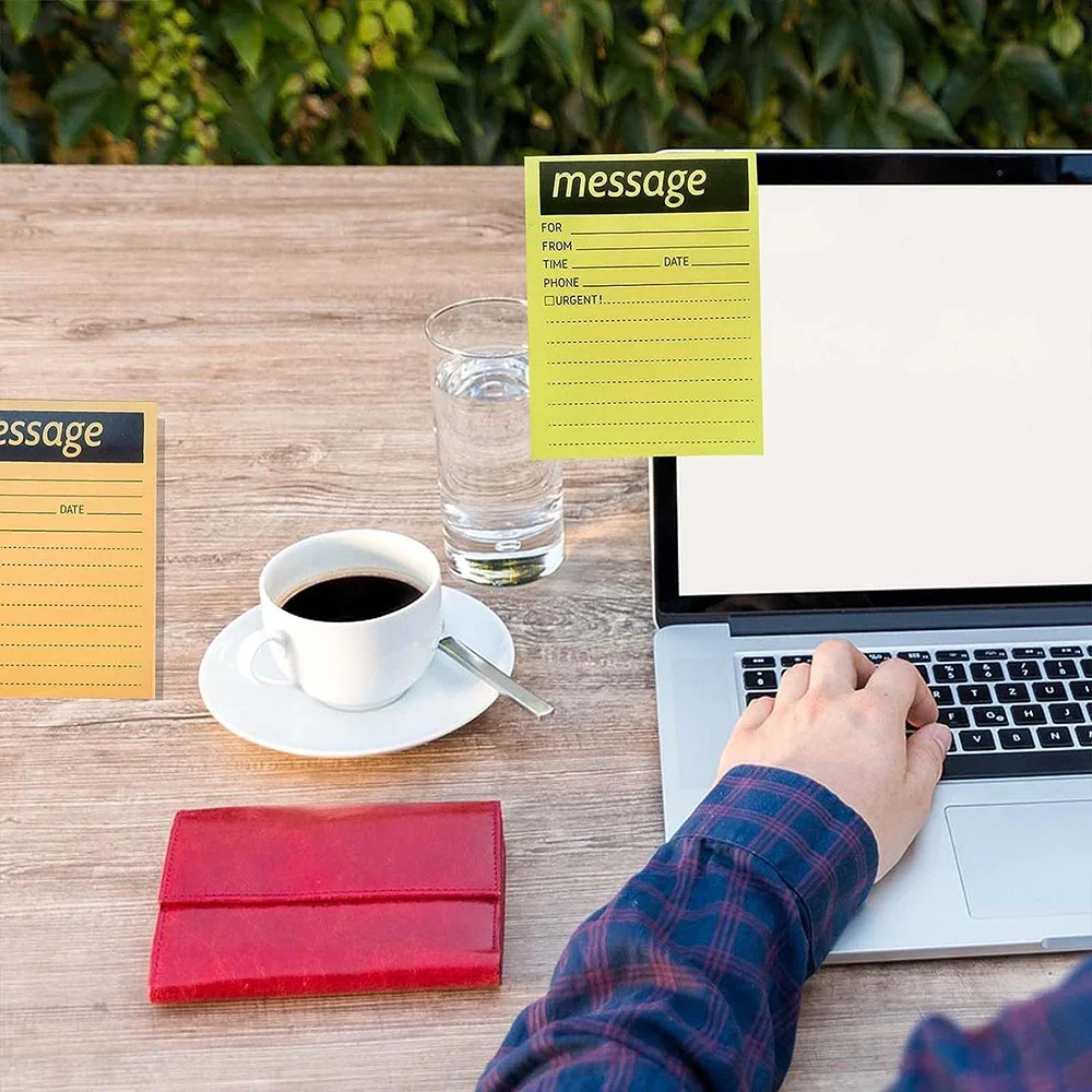 9 Books Fluorescent Colors Sticky Notes Multi-function Stickers Portable Message Memo Pads Notepad Stationery