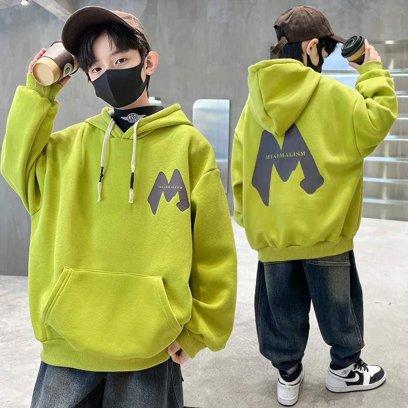 

2025 Autumn Children New Arrivals Product in Hoodies and Sweatshirts for Teenager Boy Fashion Clothing Kids Hooded Coat 5-14 Y