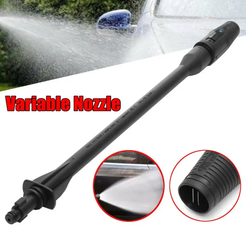 

Pressure Washer Trigger Lance Adjustable Fan Spray Nozzle Eco Friendly Material Compatible with For Bosch Aquatak