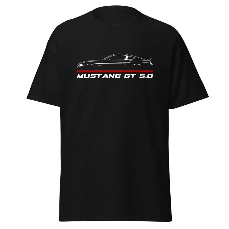 

2024 Men T Shirt Casual T-shirt For Fords Mustang GT 2019 Car Enthusiast T-shirt Summer 100% Cotton Cool Tee S-3XL