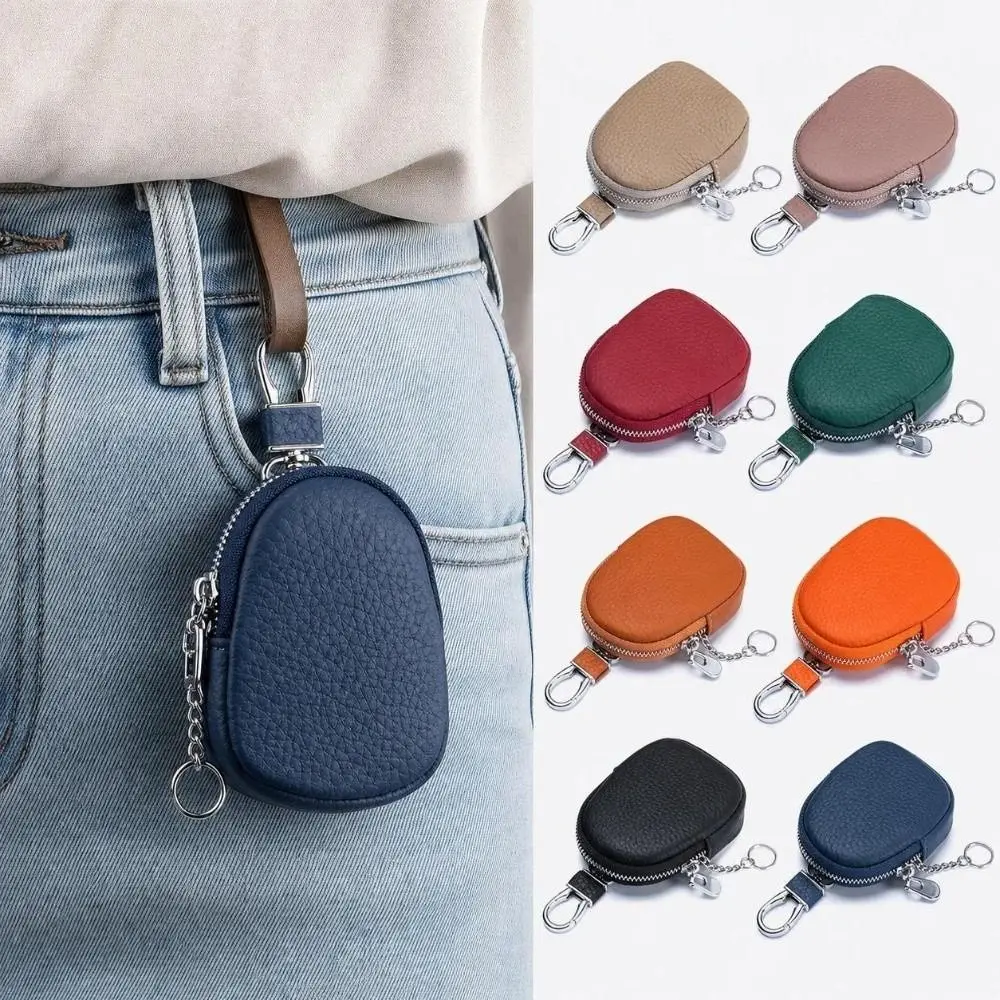 New Genuine Leather Coin Purse Small Versatile Change Wallet Personalized Mini Purse Daily Use