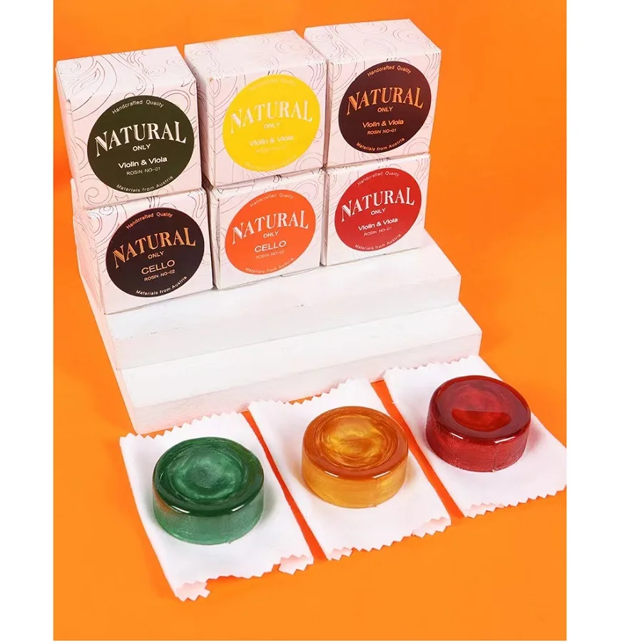 

6 Pieces Rosin for Violin Viola Cello Resin Stringed Instrument Accessories High Quality Rosin for Bow Music Tools