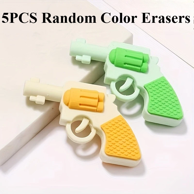 

5PCS Random Color Removable Eraser, Learning Drawing Eraser, Back To School Stationery, Back To School Eraser