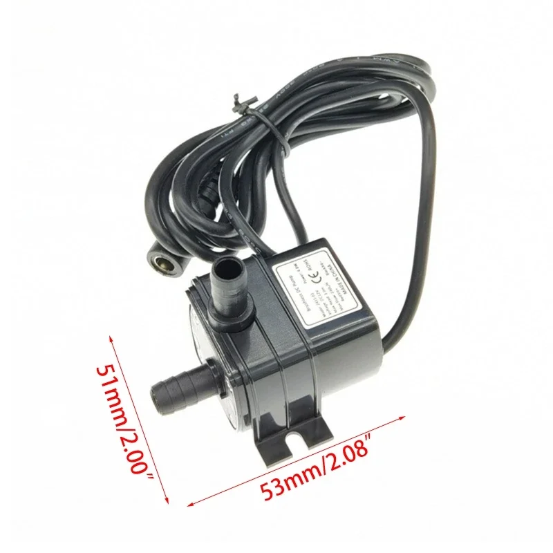 Quiet for DC 12V 240L 4.8W Water Brushless Motor Pool Water For Fountain