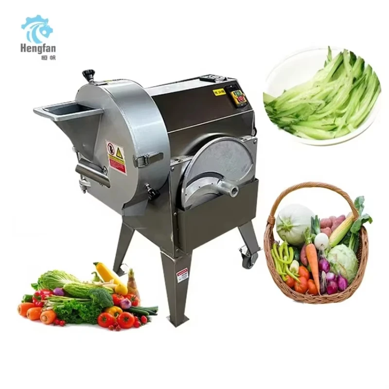 

Multi-function Vegetable Fruit Cutter Slicer Commercial Industrial Radish Onion Potato Chips Shredded Dicing Cutting Machine
