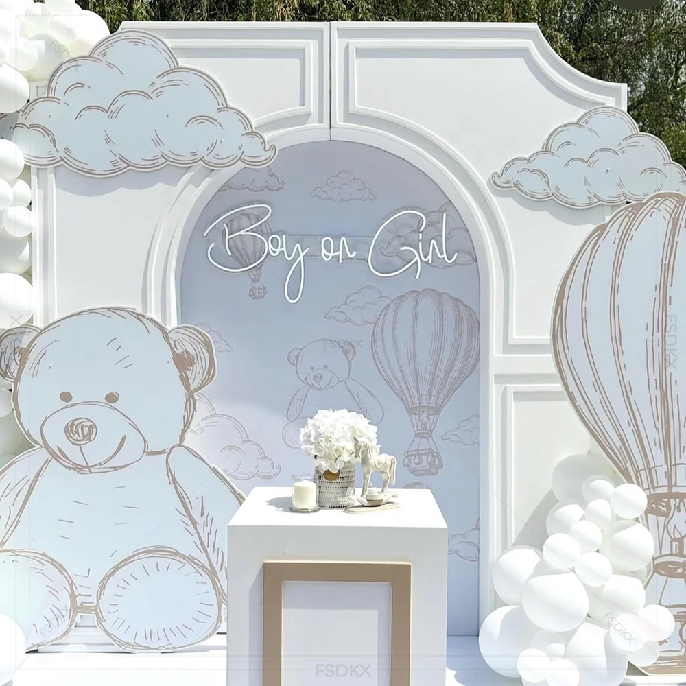

Wedding Supplies pink Pvc Acrylic Arch Backdrop Stand Set for Event Party Birthday Decorations with Balloon Decor