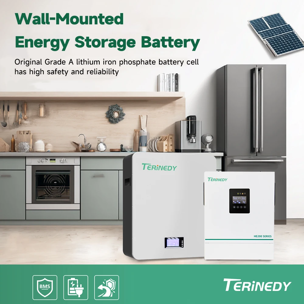 25.6V 100Ah 48V 100Aah 51.2V 2.5kwh 4.8kwh 5.12kwh Energy Storage Lithium Iron Phosphate Battery for Home Use