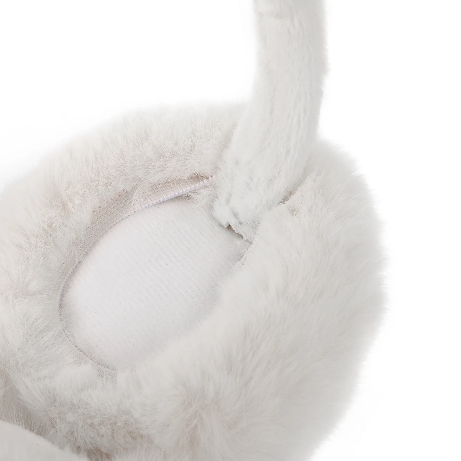 الأذن إفشل الطقس البارد غطاء للأذنين الاكريليك الدافئة بطانة طوي الشتاء في الهواء الطلق الأذن دفئا التزلج اكسسوارات المرأة غطاء للأذنين