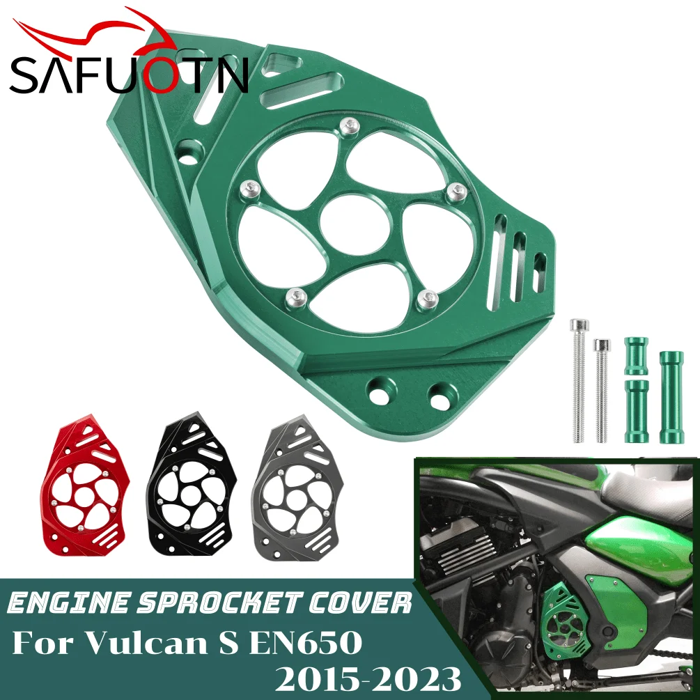 

ER-6N 6F Front Engine Sprocket Chain Guard Cover Cap for Kawasaki Versys650 Versys 650 Vulcan S EN650 Motorcycle Accessories
