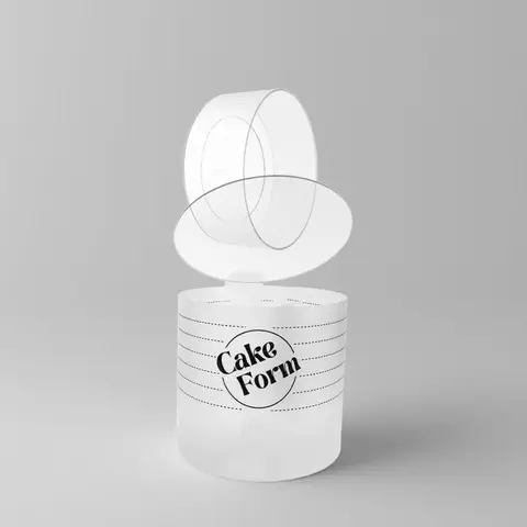 Ayarlanabilir Kek Kalıbı DIY Yuvarlak Mus Kek Kalıbı Geri Çekilebilir Mus Kek Kalıbı Fondan Araçları Akrilik Daire Pişirme Kalıbı