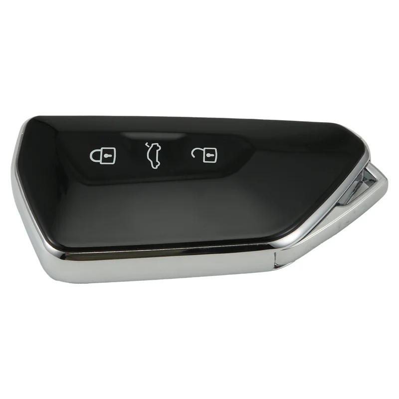 ABXN-KDZA25 Smart Key Card Case Car Remote Control Key Shell 3 Buttons Casing For VW Golf 8