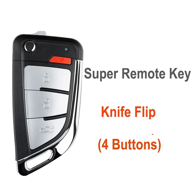 

1Pcs Universal For VVDI MINI Key Tool XEKF20EN Super Remote Wire Remote Key Knife Type Global Version 4 Buttons
