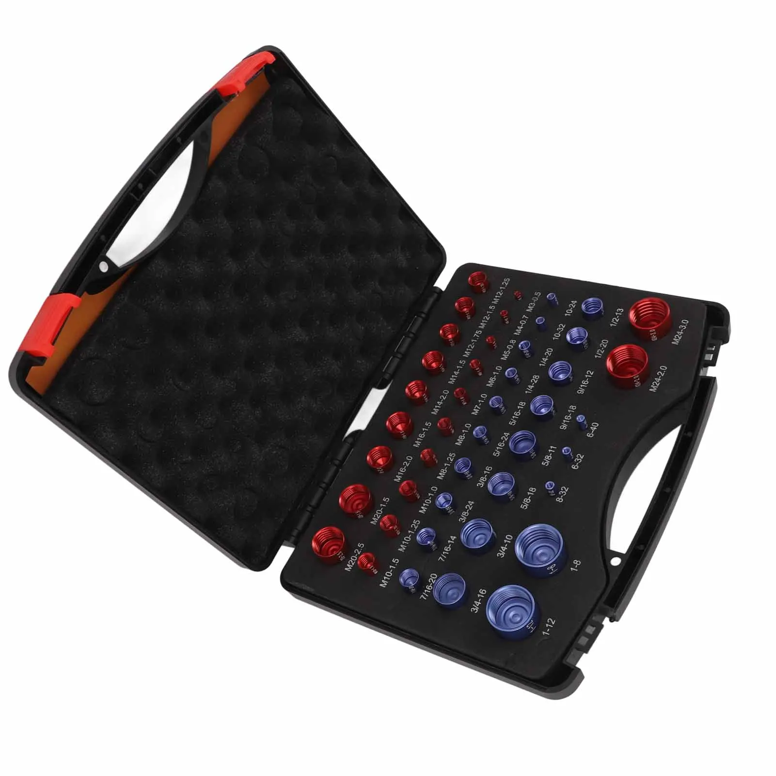 

Набор инструментов для измерения гаек и болтов. Эффективный инструмент для проверки гаек и болтов. Компактный дюймовый метрический инструмент из алюминиевого сплава для обслуживания.