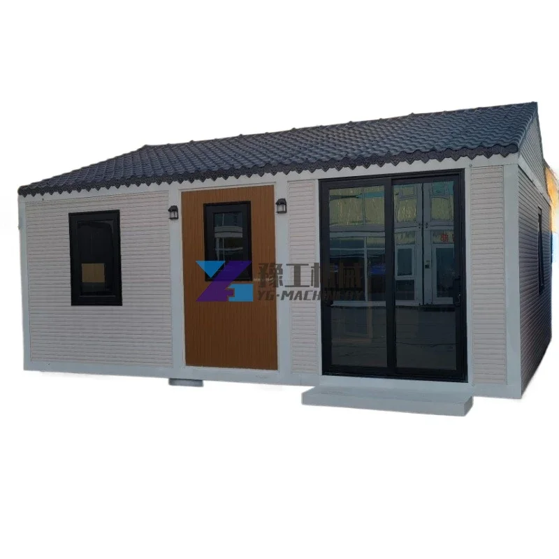 Folding Home Tiny House Prefab Container Office Mobile Prefabricated Expandable Container House with Full Bathroom