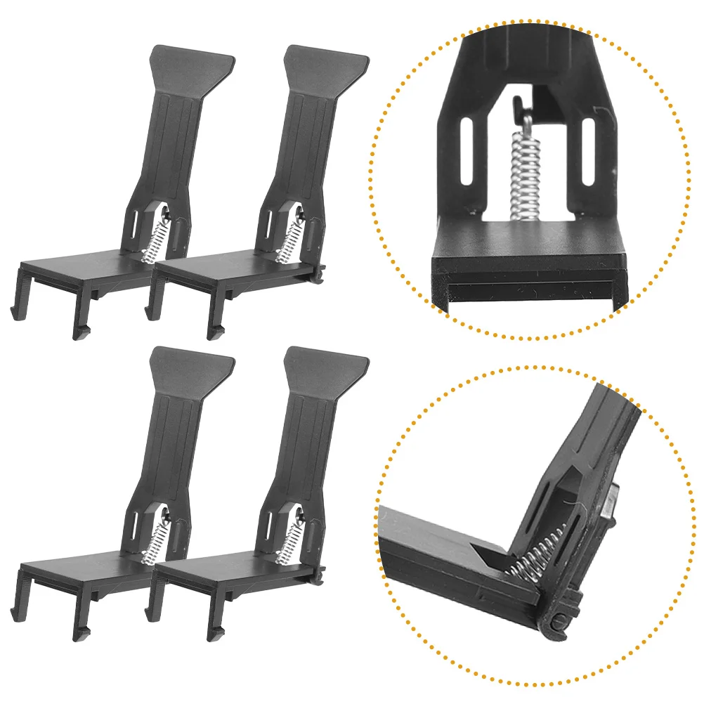 

10Pcs Convenient Cash Register Clip Money Tray Fixing Accessories Durable Plastic Clamps