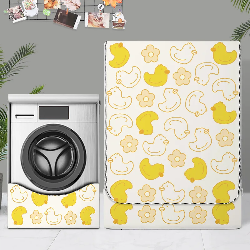 washing machine cover sun screen cover top load Drum Washer Machine Decorative cute Waterproof Protection Case copri lavatrice