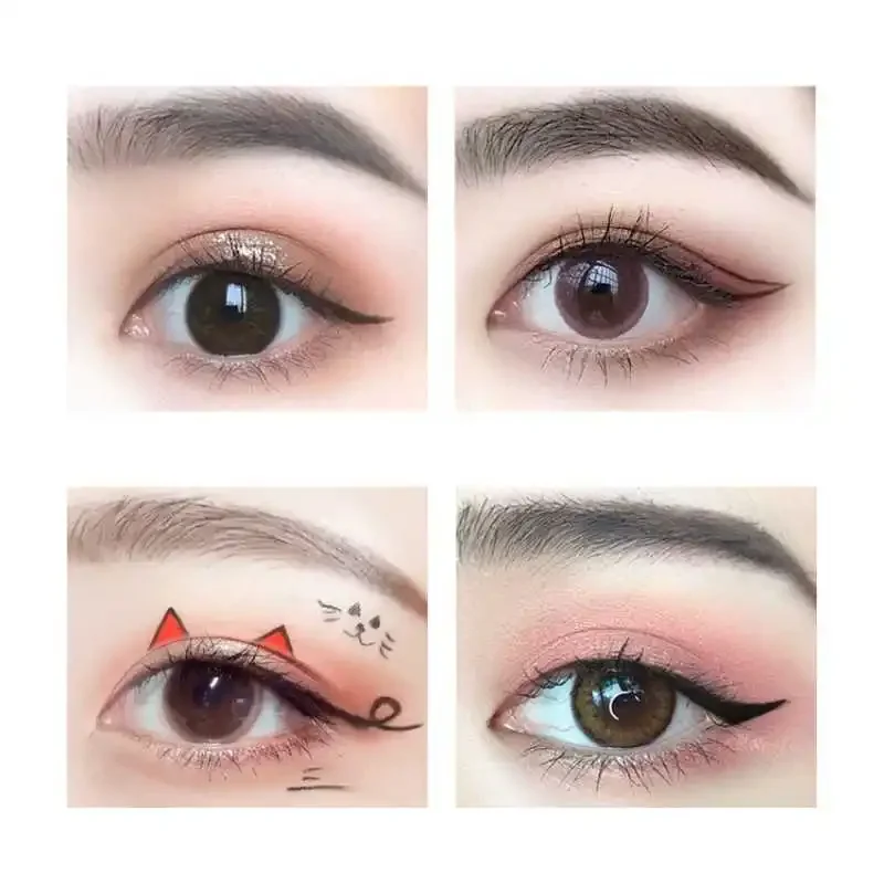 Ultra dünne wasserdichte flüssige Eyeliner koreanische Make-up für Frauen schnell trocknen glatte Eyeliner lange letzte untere Wimpern Stift Kosmetik