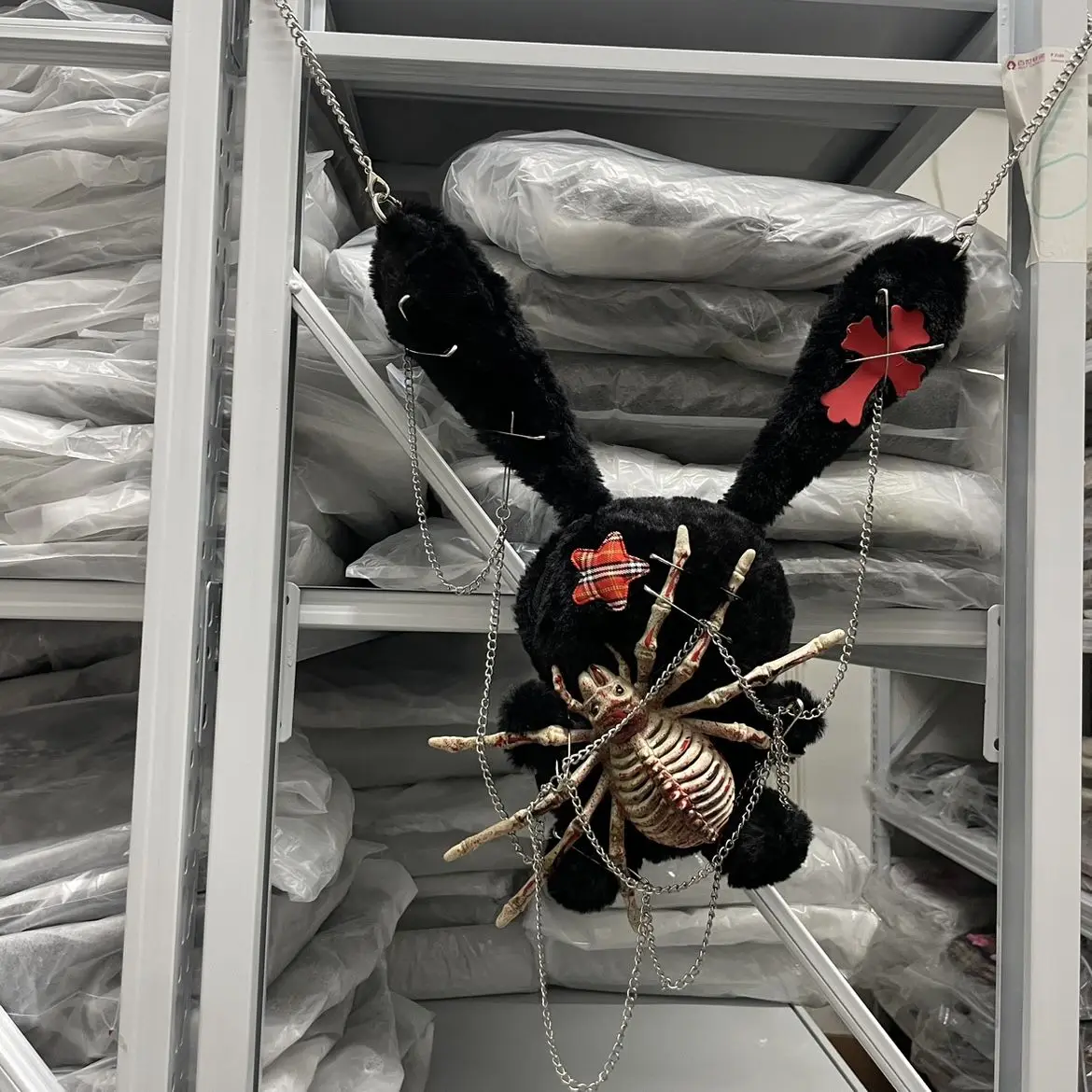 Y2K Subculture Japanese Original Gothic Style Lolita Crossbody Bag Plush Rabbit Cartoon Cute Sweet Cool Girl Versatile Backpack