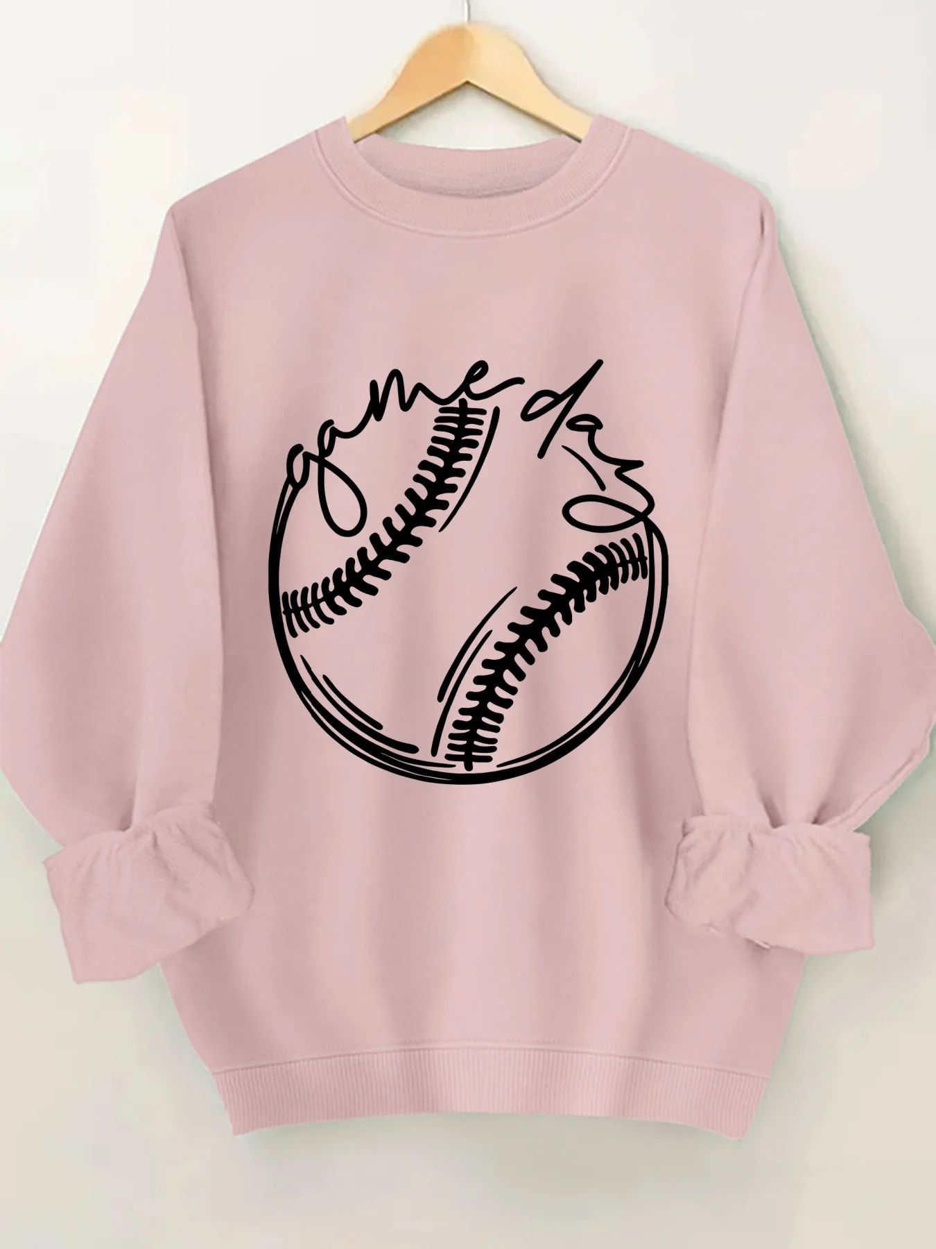 

Модный свитшот с геометрическим принтом и круглым вырезом для женщин, стильный пуловер с принтом, повседневная уличная одежда