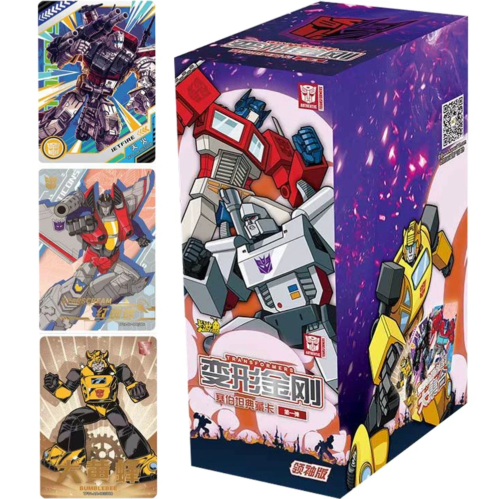 

Transformers Collection Card For Children Galvatron Optimus Prime Popular American Blockbusters Limited Game Card Table Gifts