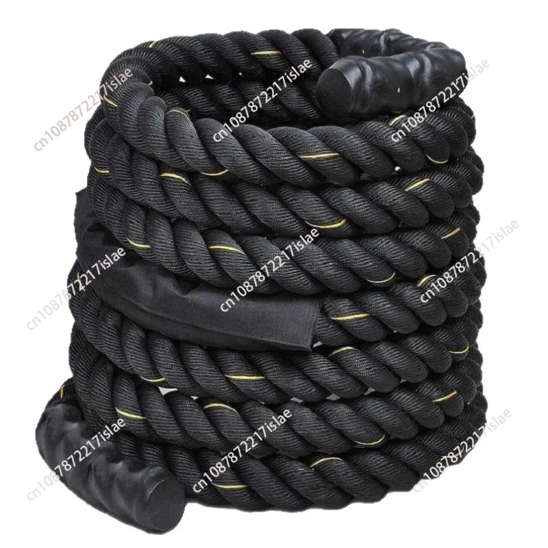 Fitness Battle Rope, Heavy Strength Training Workout Rope, Physical Exercise Training Equipment for Full‑Body Workout