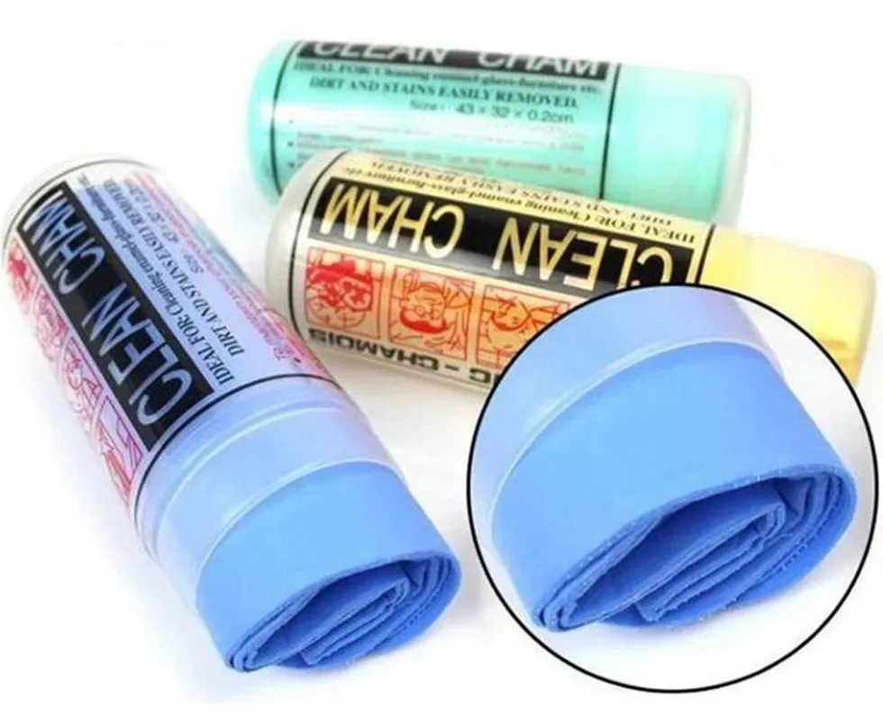 66*43CM Big PVA Chamois Towel /Synthetic-chamois Clean Cham Car Wash Cloth Absorbent Auto Clean Towel