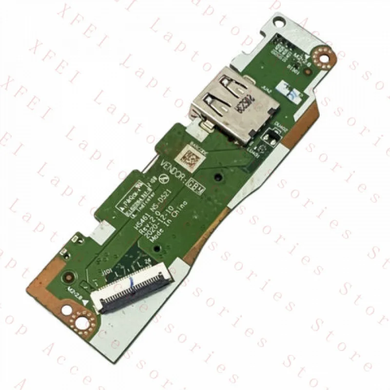 F New For LENOVO IdeaPad 3-14ADA6 82KQ 3-14ALC6 82KT HS461 USB Board NS-D521
