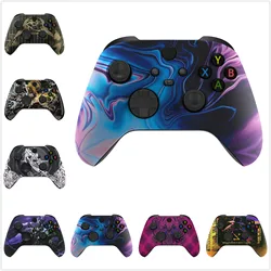 eXtremeRate Soft Touch Grip Front Housing Shell Case Part Faceplate for Xbox Series X/S (Xbox Core) Controller - Mythic Series
