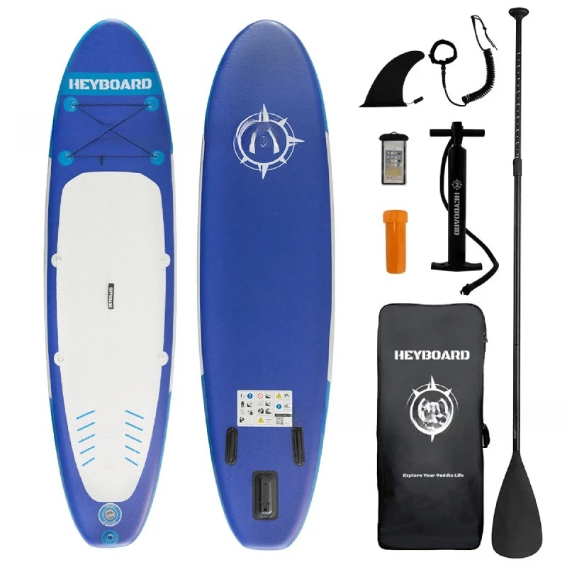 Surfboard sup professional paddle inflatable board paddle  paddle board supboard sup board blue