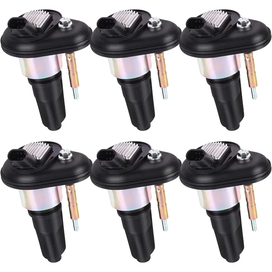 

Набор из 6 сменных катушек зажигания для Chevy Trailblazer GMC Canyon Envoy, совместимый с номерами деталей UF303 UF-303 C1395