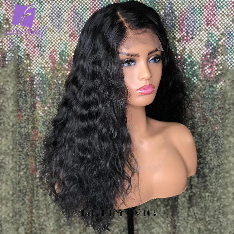 5x5 Pu Fake Scalp Silk Base Closure Wig Loose Curly 13x6 Lace Front Human Hair Wigs Pre Plucked Glueless Brazilian Remy Hair