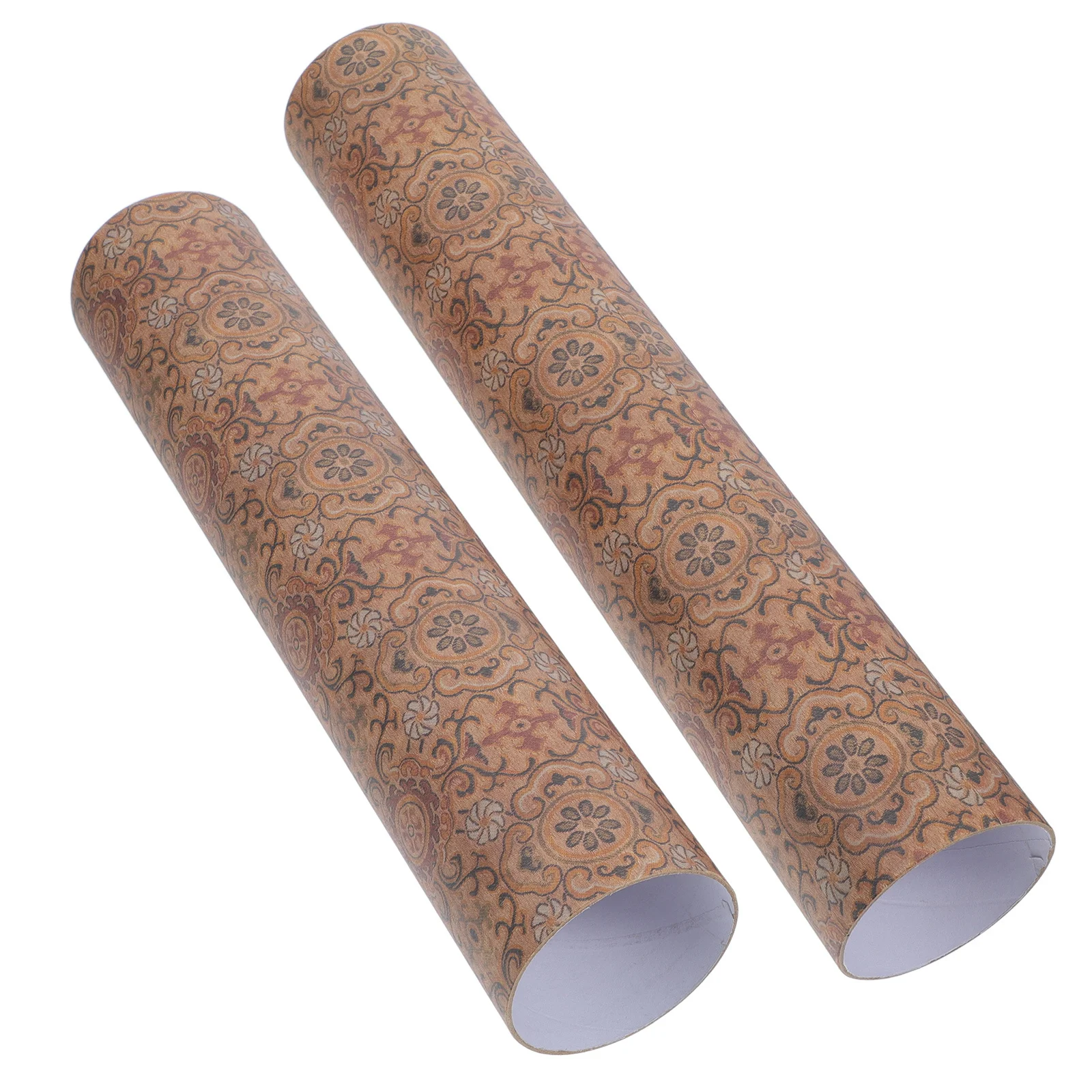 Scroll Storage Box with 6Cm Diameter Telescoping Design for Calligraphy Painting Protection Rustic Look Poster Travel