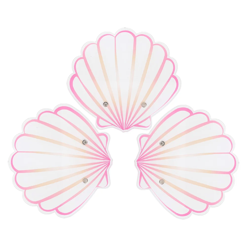 

3Pcs Eyelash Grafting Board Shell Acrylic Lash Extension Pallet Adhesive Glue Holder Lash Extension Organizer Professional Tool