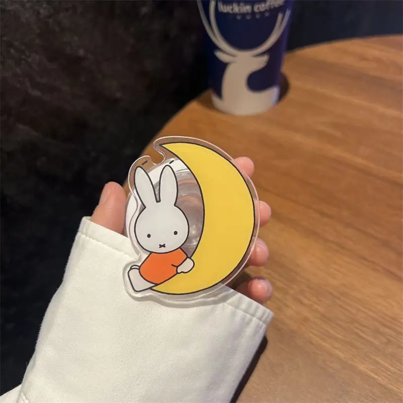 Kawaii Miffy Magnetischer Halter Geeignet für MagSafe Ausziehbarer Handyhalter Geschenk-Spielzeug für Mädchen – Detail 5