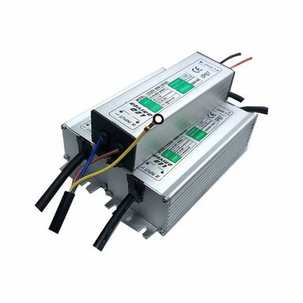 LED Driver 3000ma 10W 20W 30W 50W 100W Waterproof High Power Supply AC85-265V Input Electronic LED Driver Transformer