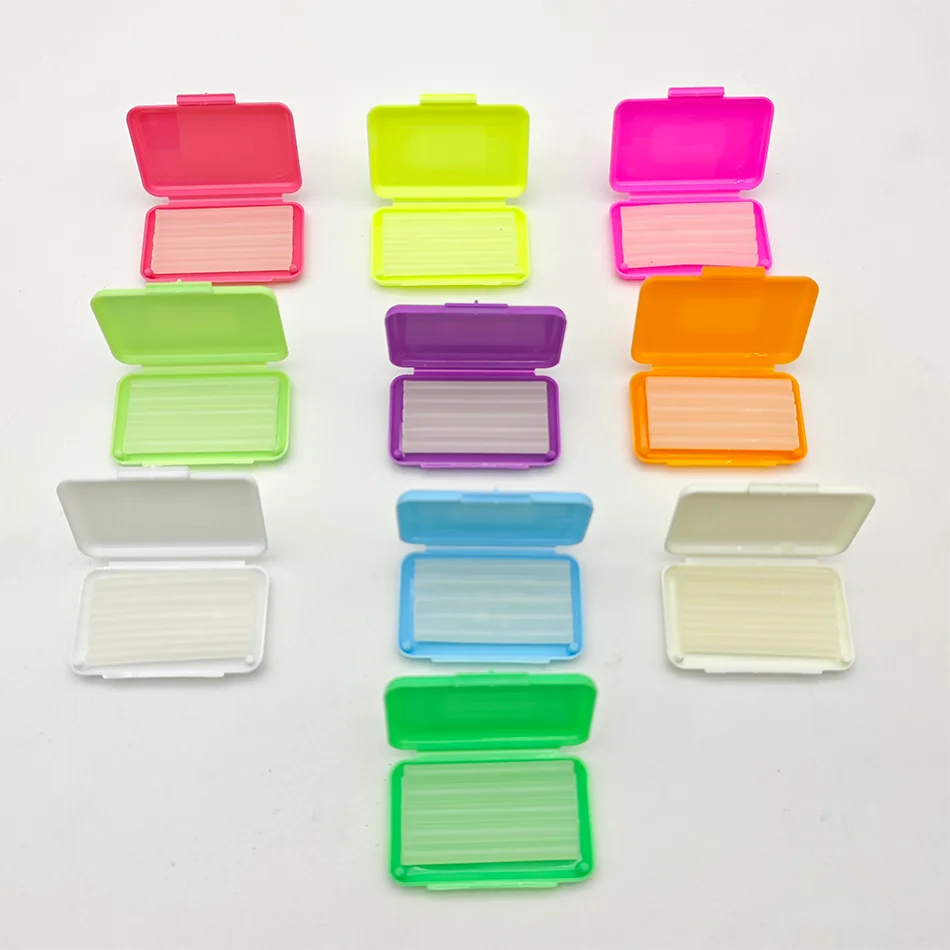 10 pçs/set sabor de fruta aparelho dental oral ortodôntico suportes de cera protetora malware cera