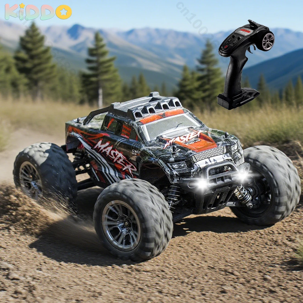 

KF11 RC Truck 4WD Off-road High-speed 33km/h Car 1:16 with LED lights Remote Control Climbing RC Buggy Car Toys for Boys