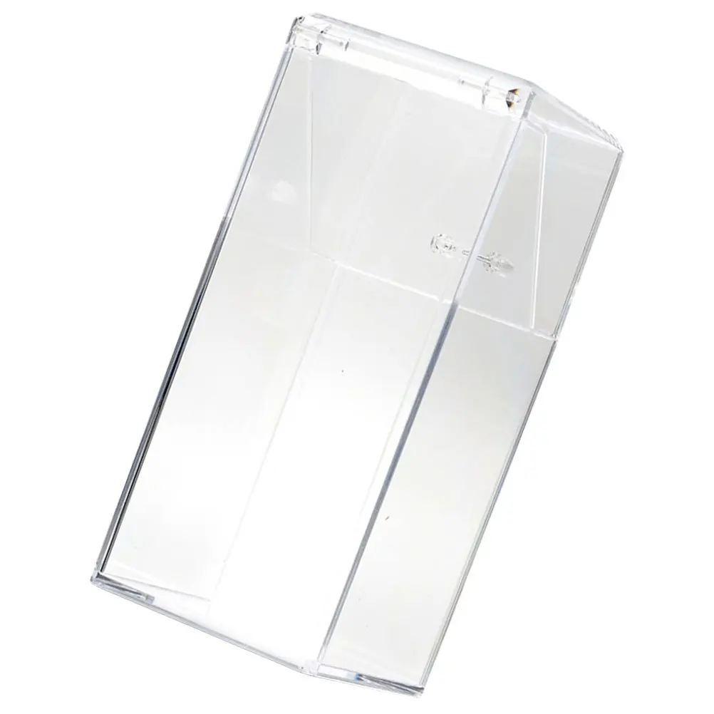 

Pen Holder Makeup Brush Organizer Clear Acrylic Desktop Storage Cup For Vanity Bathroom Office Large Capacity