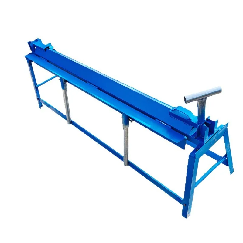 Right angle edge pressing machine, manual aluminum skin biting machine, small iron sheet insulation folding machine