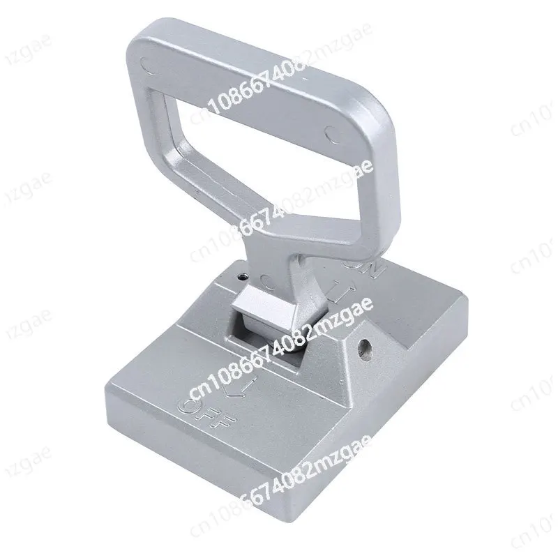 

Portable Permanent Magnetic Lifter Manual Lifting And Handling Steel Plate Magnet Tool Loading Artifact 50KG Flat Magnetic Chuck